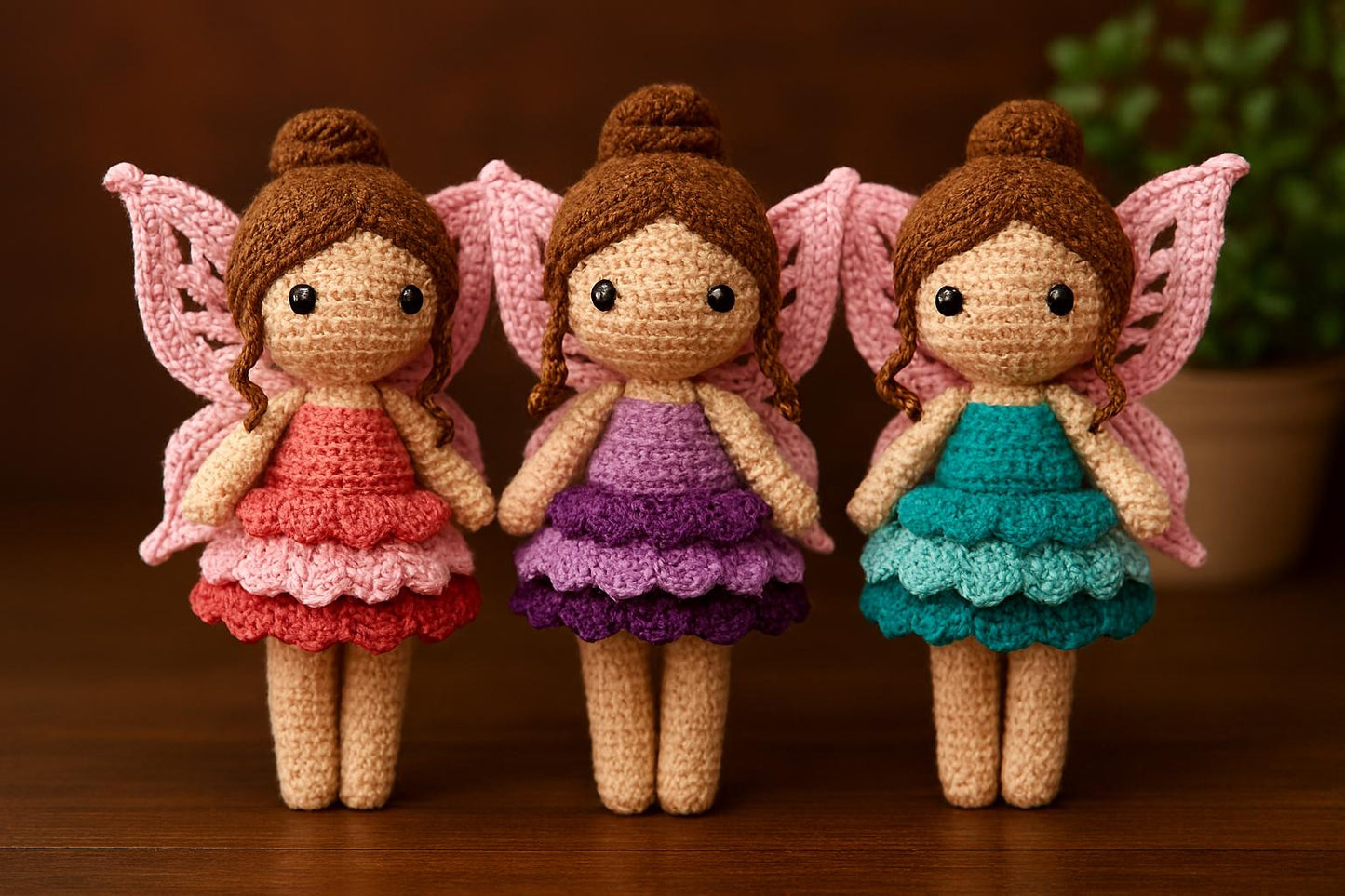 Enchanted Fairy doll Pattern PDF | Whimsical Amigurumi Doll Tutorial | Intermediate Crochet DIY BBM