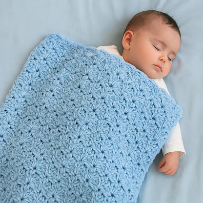 shell Stitch Blanket Crochet Pattern PDF | Quick & Easy Beginner Tutorial BBM