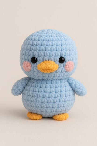 Duck Crochet Pattern PDF | DIY No-Sew Amigurumi Plush Toy Instant Download BBM
