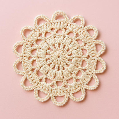 Mandala Crochet Coaster Pattern: Beginner-Friendly PDF (Instant Download) BBM