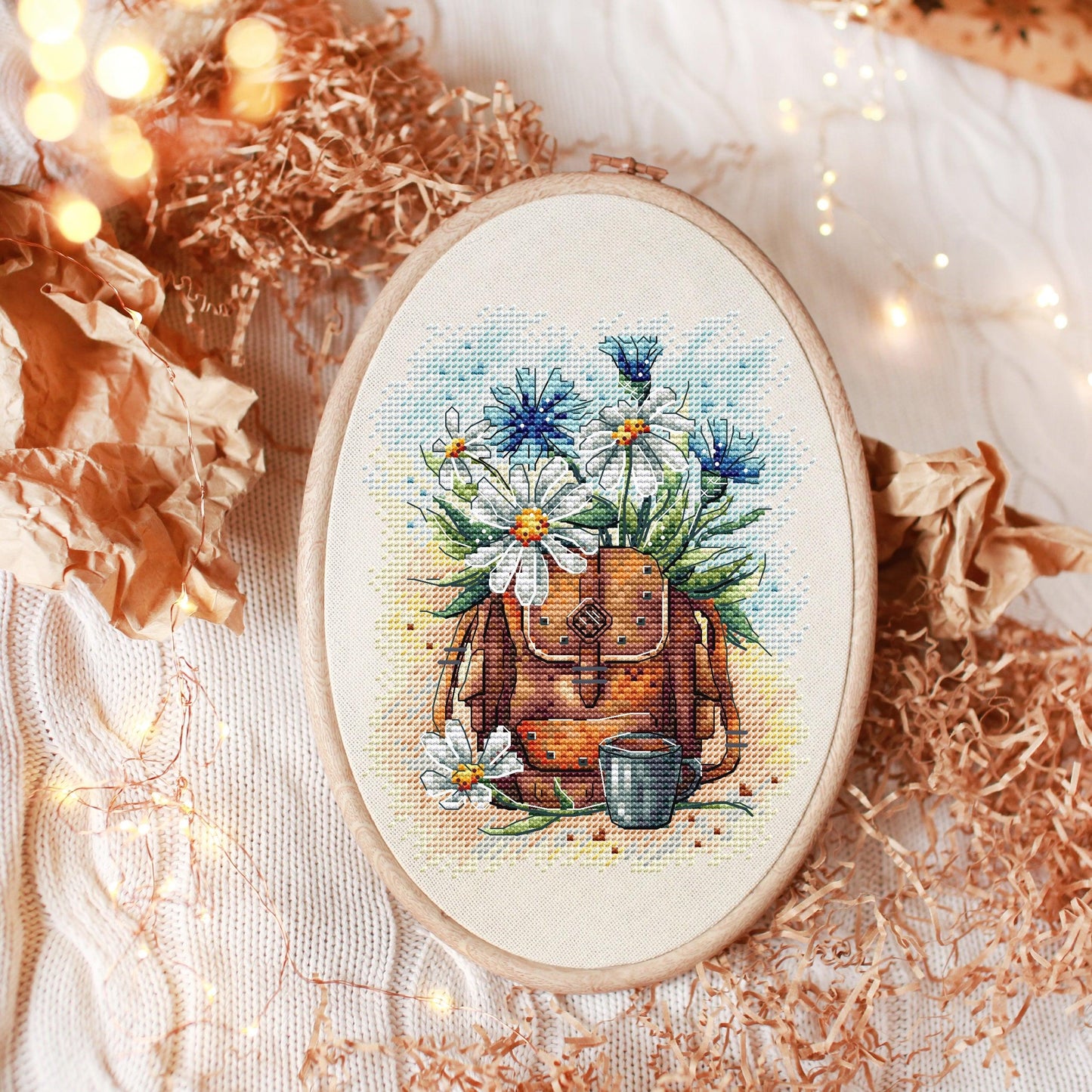 Chamomiles Morning - PDF Cross Stitch Pattern Natalya Orekhova