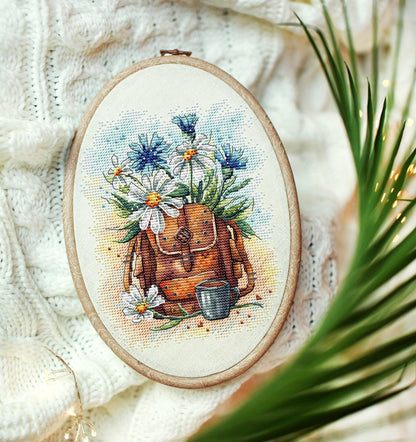 Chamomiles Morning - PDF Cross Stitch Pattern Natalya Orekhova