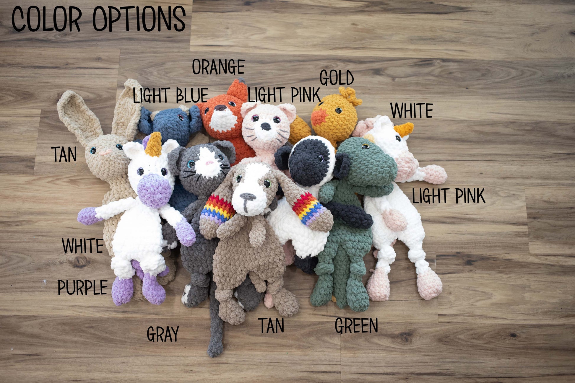 Fox Lovey, Crochet Stuffed Animal, Amigurumi Fox Snuggler The McGarvey Workshop