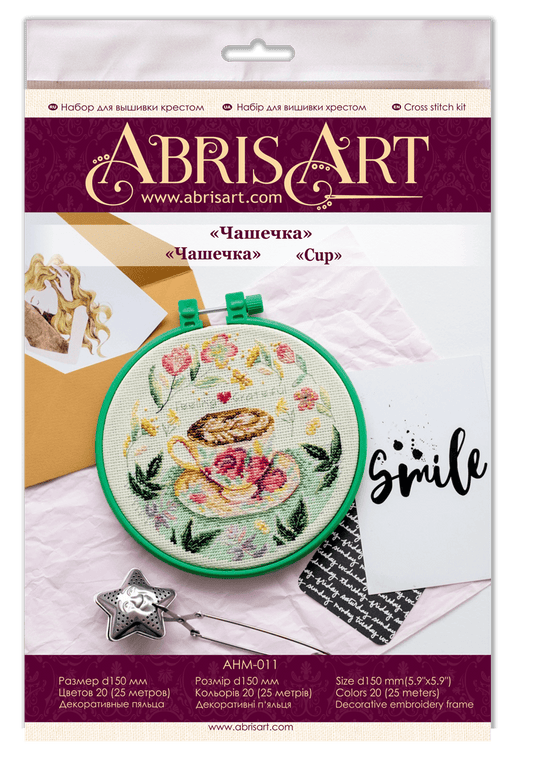 Cross-stitch kit Cup AHM-011 Abris Art