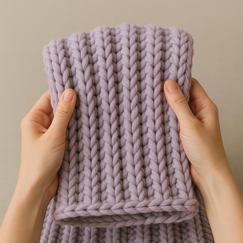 Cozy Ridge Chunky Ribbed Crochet Blanket Pattern BBM