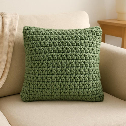 Chunky Crochet Cushion Pattern PDF | Modern Throw Pillow DIY | Beginner Home Decor Design BBM