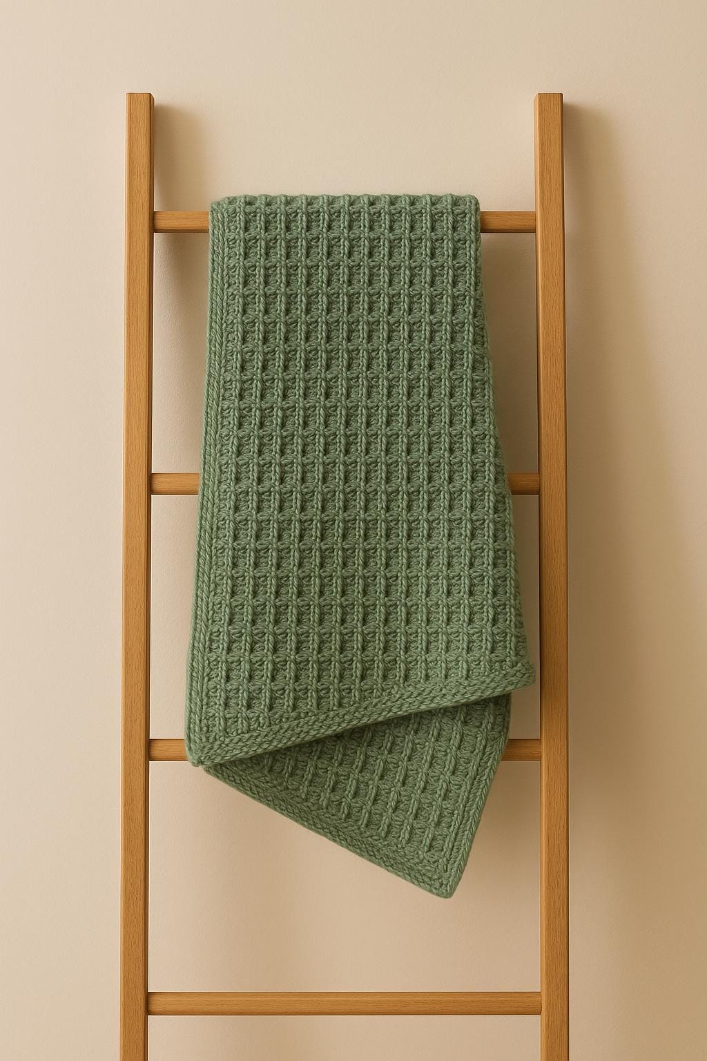 Waffle Stitch Crochet Blanket Pattern | Textured Afghan Throw PDF BBM