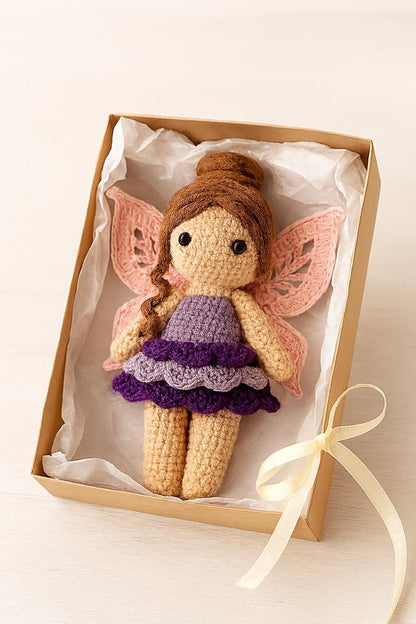 Enchanted Fairy doll Pattern PDF | Whimsical Amigurumi Doll Tutorial | Intermediate Crochet DIY BBM