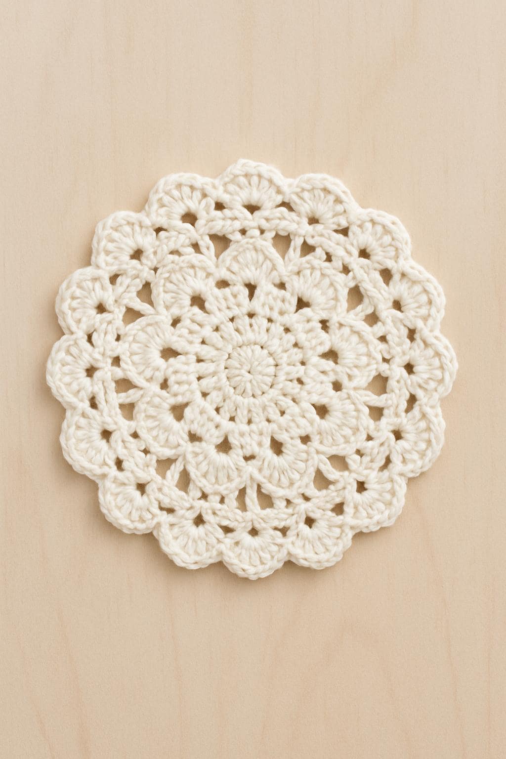 Mandala Crochet Coaster Pattern: Beginner-Friendly PDF (Instant Download) BBM
