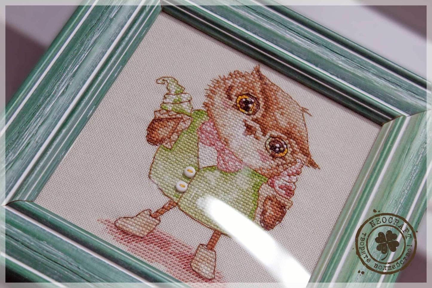 Ice Cream SV-10 Counted Cross-Stitch Kit NeoCraft