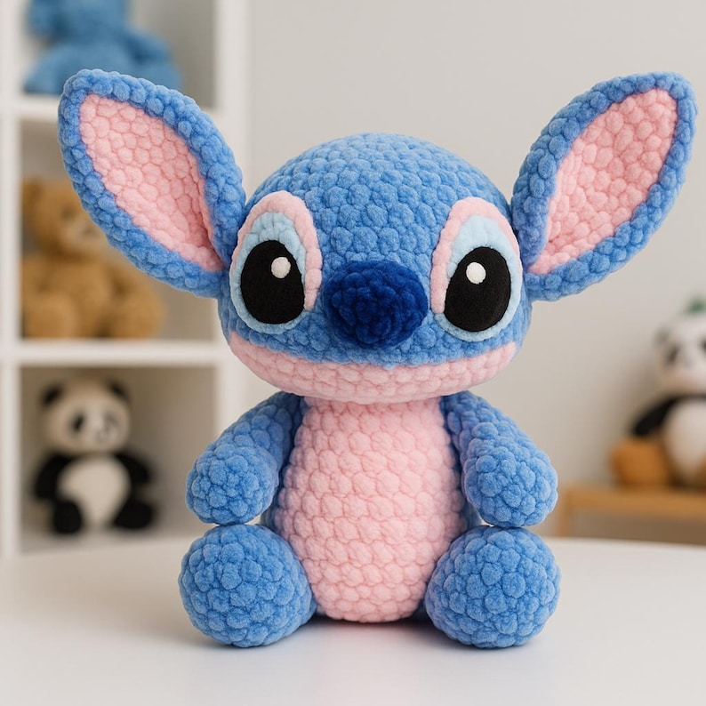 Blue Alien Crochet Pattern PDF | Cute Amigurumi Plush Toy | Beginner Friendly DIY Crochet Tutorial | Kawaii Alien Doll Pattern BBM