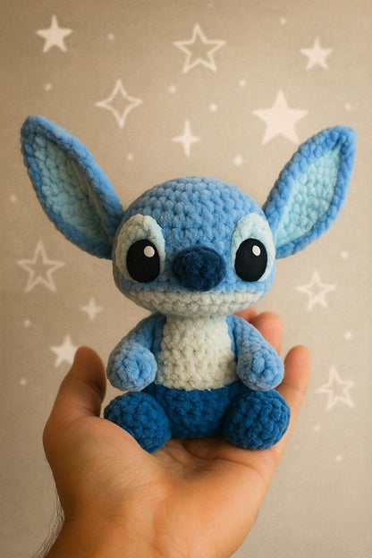 Blue Alien Crochet Pattern PDF | Cute Amigurumi Plush Toy | Beginner Friendly DIY Crochet Tutorial | Kawaii Alien Doll Pattern BBM