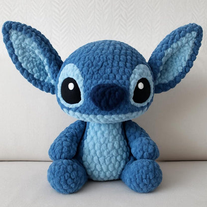 Blue Alien Crochet Pattern PDF | Cute Amigurumi Plush Toy | Beginner Friendly DIY Crochet Tutorial | Kawaii Alien Doll Pattern BBM