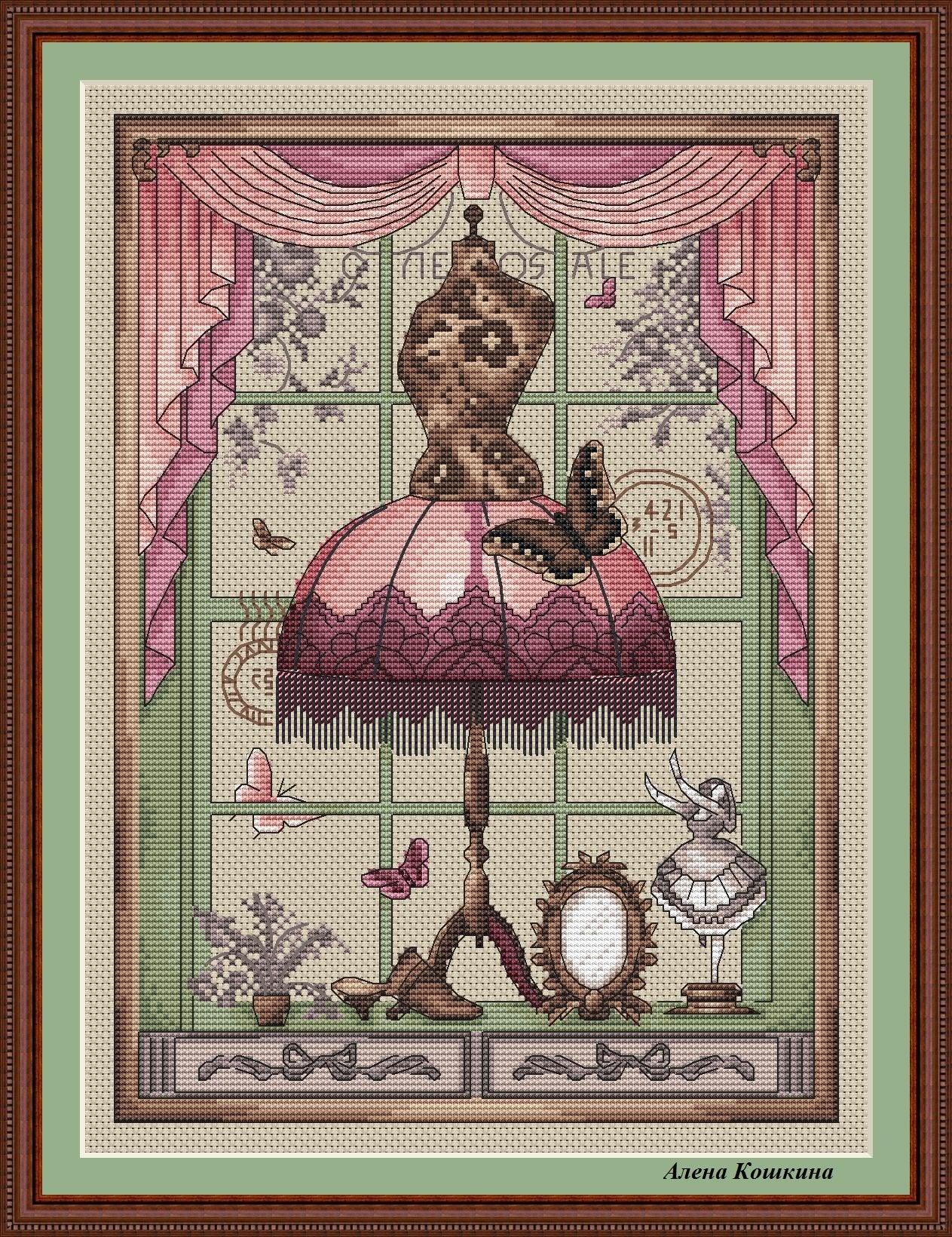 Openwork Atelier - PDF Cross Stitch Pattern Alena Koshkina